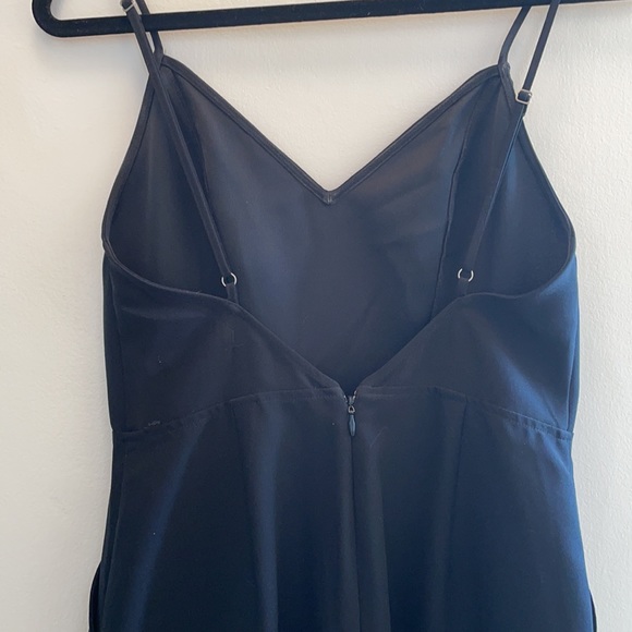 Avec Le Fille Black sleeveless fitted Jumpsuit Sz0 - Picture 8 of 13
